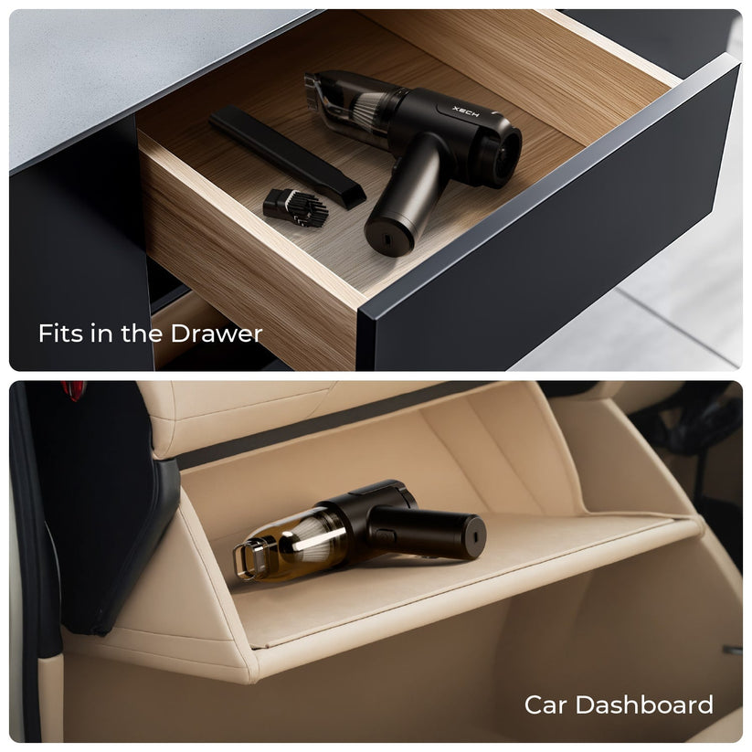 2 in 1 Vacuum Cleaner-Handheld Vacuum Car Cleaner Air Duster Wireless Rechargeable Home