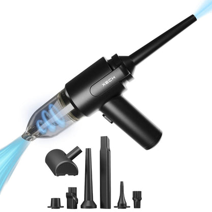 2 in 1 Vacuum Cleaner-Handheld Vacuum Car Cleaner Air Duster Wireless Rechargeable Home